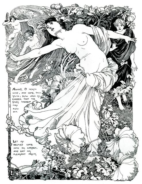 An illustration for The Song of Solomon, 1899. Artist: Unknown
