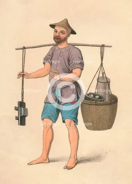 An illustration from The Costume of China, 1799. Artist: John Dadley.