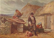 An Irish Eviction 1850 (1906). Artist: Frederick Goodall