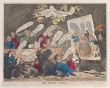 An Irish Howl, March 1, 1799., March 1, 1799. Creator: Thomas Rowlandson