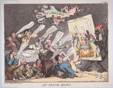An Irish Howl, March 1, 1799., March 1, 1799. Creator: Unknown