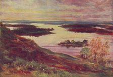 An Irish Lough 1910. Artist: Francis S Walker