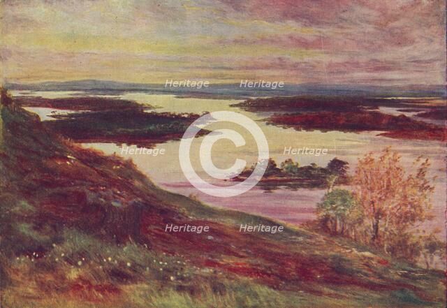 'An Irish Lough', 1910. Artist: Francis S Walker.