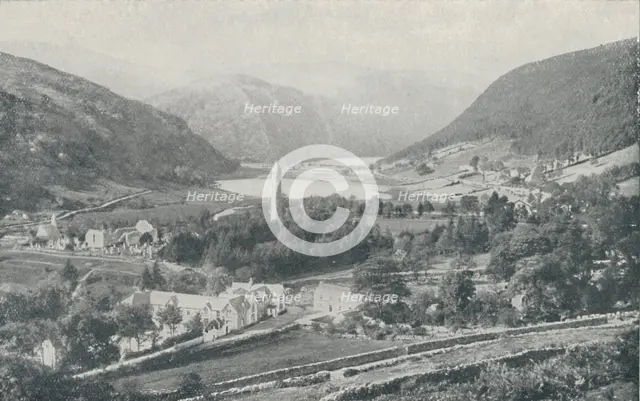 'An Irish Village (Glendalough)', 1910. Artist: Valentine & Sons.