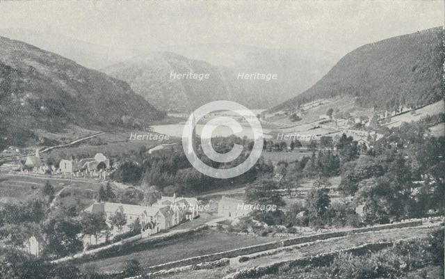 'An Irish Village (Glendalough)', 1910. Artist: Valentine & Sons.