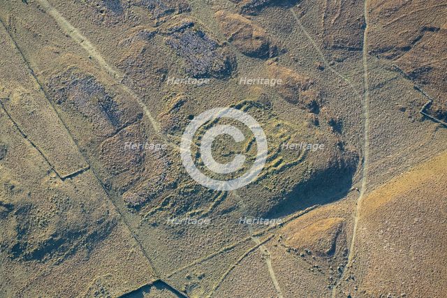 An Iron Age/Romano-British enclosed settlement near Grassington, North Yorkshire,  2024. Creator: Robyn Andrews.
