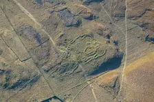An Iron Age/Romano-British enclosed settlement near Grassington, North Yorkshire, 2024. Creator: Robyn Andrews