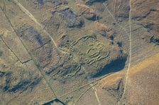 An Iron Age/Romano-British enclosed settlement near Grassington, North Yorkshire, 2024. Creator: Robyn Andrews