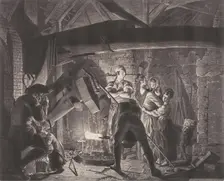 An Iron Forge, 1773. Creator: Richard Earlom