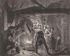 An Iron Forge, 1773. Creator: Richard Earlom