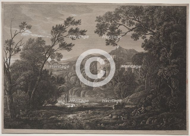 An Italian View, c. 1810? . Creator: Joseph Rebell (Austrian, 1787-1828).