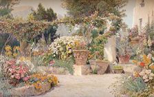 An Italian Garden c1903. Artist: George Samuel Elgood