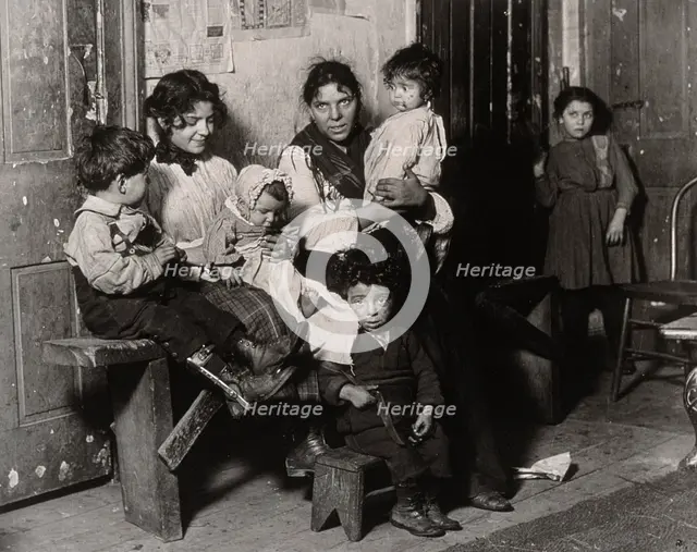 An Italian Home Near Hull House, 1910, Printed 1920s. Creator: Lewis Wickes Hine.