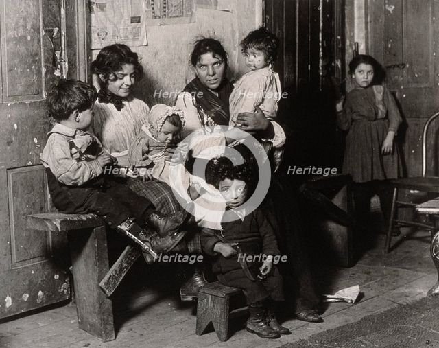 An Italian Home Near Hull House, 1910, Printed 1920s. Creator: Lewis Wickes Hine.