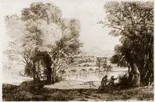 An Italian landscape, 1913.Artist: Claude Lorrain
