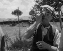 An Italian Man in the Countryside, 1944. Creator: British Pathe Ltd