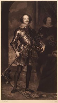 An Italian Nobleman, Member of the Lomellini Family, (c1620s), c1890s. Creator: William Brassey Hole