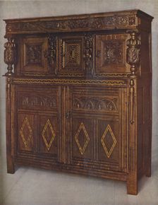 An Oak Court Cupboard of James I's Reign c1615, (1936)