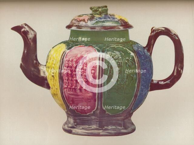 'An Octagonal Salt-Glaze Teapot', c1770. Artist: Unknown.