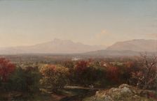 An October Day in the White Mountains, 1854. Creator: John Frederick Kensett (American, 1816-1872)