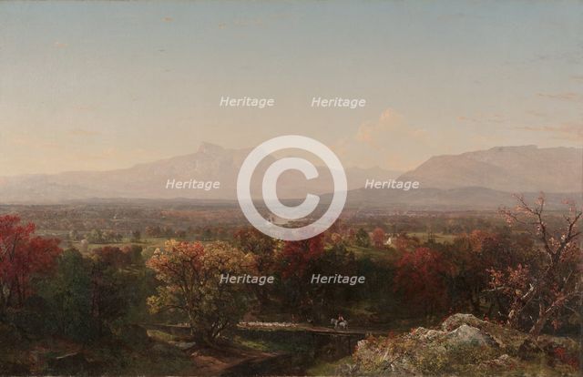An October Day in the White Mountains, 1854. Creator: John Frederick Kensett (American, 1816-1872).