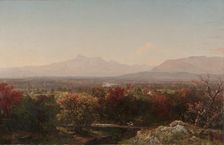 An October Day in the White Mountains, 1854. Creator: John Frederick Kensett (American, 1816-1872)