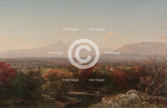 An October Day in the White Mountains, 1854. Creator: John Frederick Kensett (American, 1816-1872).