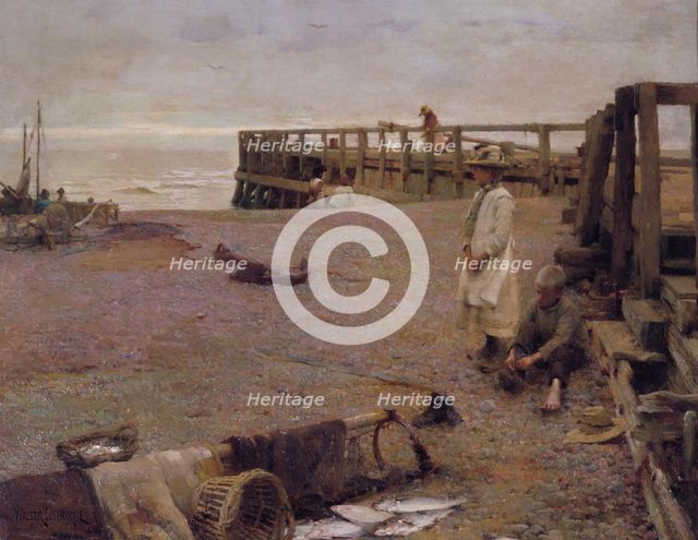 'An October Morning', 1885. Artist: Walter Frederick Osborne