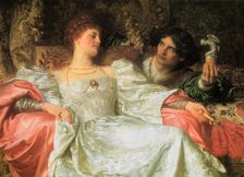 An Offering 1898. Artist: Frank Dicksee