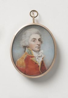 An Officer, in Army Uniform. Creator: Charles Shirreff