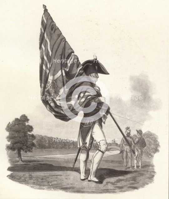 'An Officer of the Guards in Full Dress',c1812 (1909). Artist: Joseph Constantine Stadler.