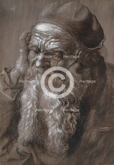 An old Man aged 93 (St Jerome), late 16th century. Artists: Hans Hoffman, St Jerome.
