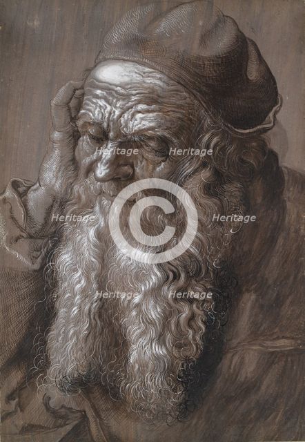 An old Man aged 93 (St Jerome), late 16th century. Artists: Hans Hoffman, St Jerome.