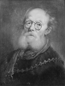 An old man. Allegory of sight, 1639. Creator: Karel van Mander III