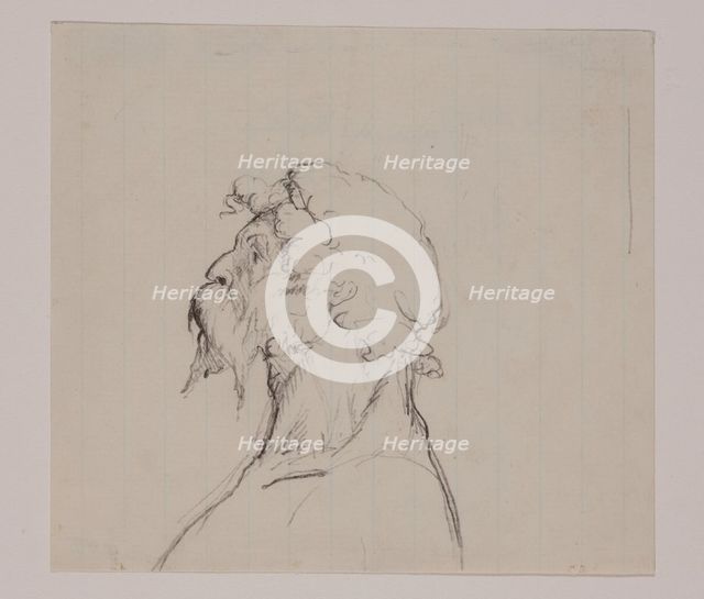 An Old Man, between 1840 and 1879. Creator: William Rimmer.