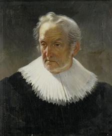 An old Man in 17th-century Dress, 1830-1868. Creator: Christiaan Julius Lodewijk Portman