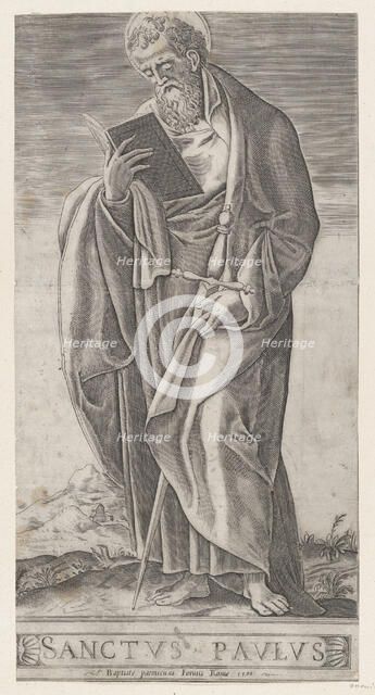 An Old Man (Saint Paul), 1592. Creator: Anon.