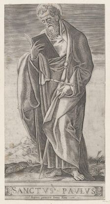 An Old Man (Saint Paul), 1592. Creator: Anon