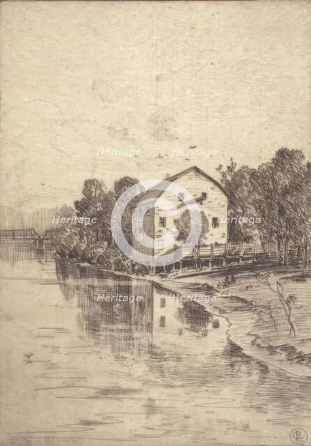 An Old Mill, 1916. Creator: L Clarence Ball.