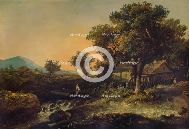'An Old Mill', c1840. Artist: James Arthur O'Connor.