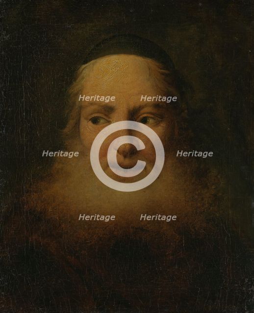 An old, bearded Man, probably 19th century. Creator: Unknown.