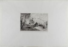 An Old Bridge at Salisbury, c. 1826. Creator: John Constable