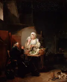 An Old Curate late 1780s. Artist: Louis Leopold Boilly