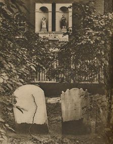 An Old Charity School for Boy and Girl Down at Wapping c1935. Creator: Charles