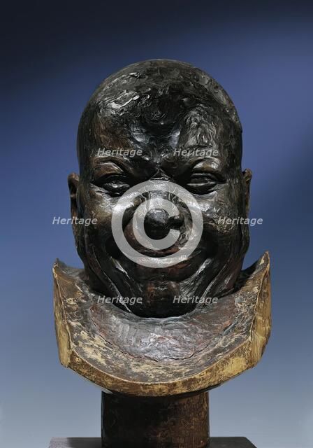 An old cheerful smiler, 1777/1783. Creator: Franz Xaver Messerschmidt.