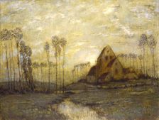 An Old Church at Montreuil, ca. 1906-1907. Creator: Henry Golden Dearth