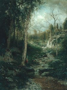 An Old Clearing, 1881. Creator: Alexander Helwig Wyant