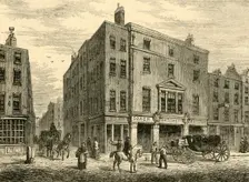 An Old Coachmaker's Shop in Long Acre (1881). Creator: Unknown
