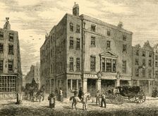 An Old Coachmaker's Shop in Long Acre (1881). Creator: Unknown