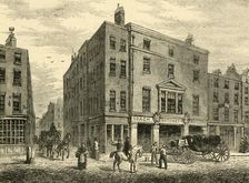 An Old Coachmaker's Shop in Long Acre (1881). Creator: Unknown